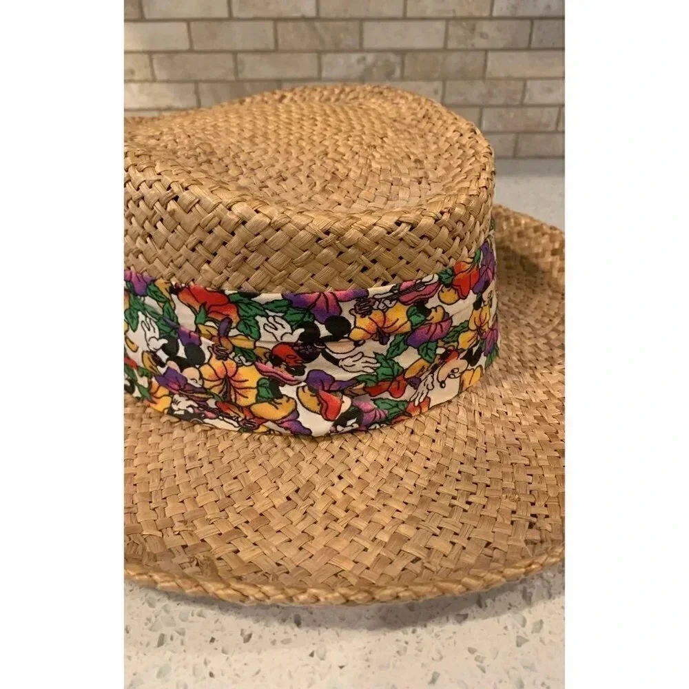Vintage mickey tropical hat.‎ BL
